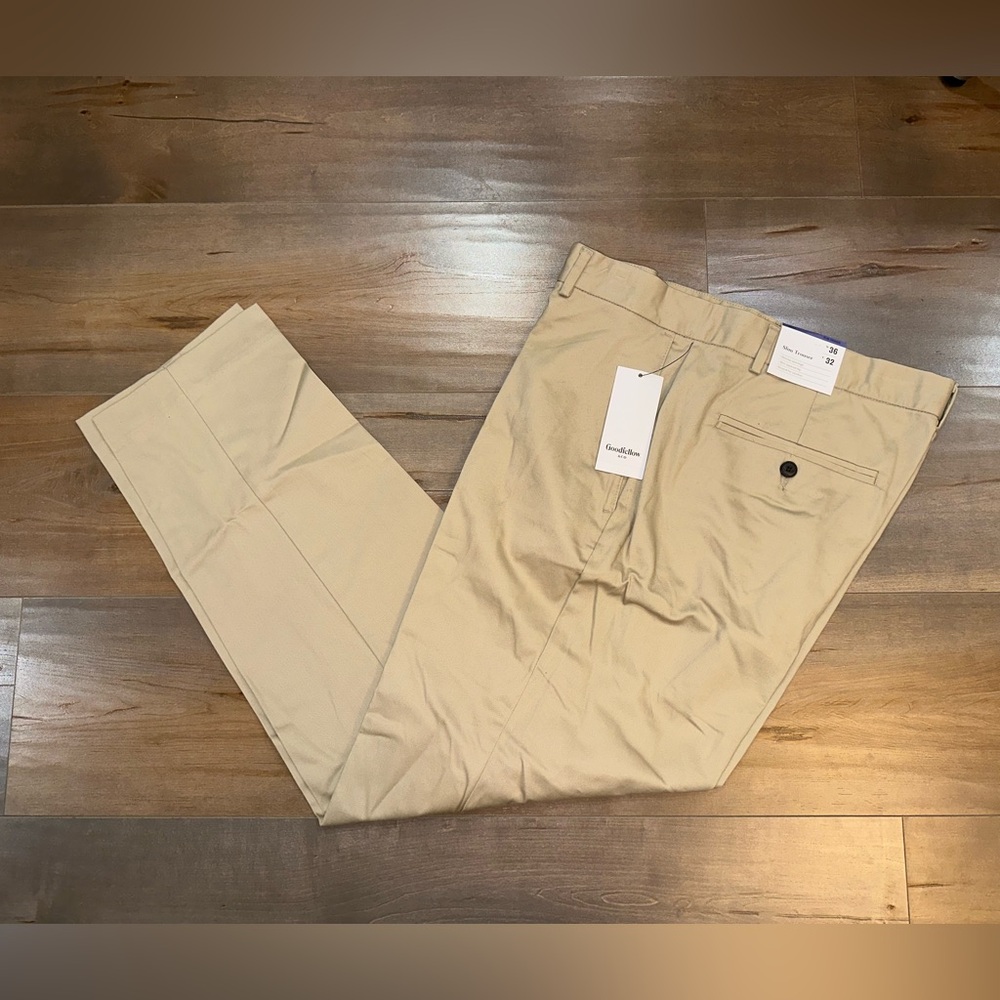 Goodfellow & Co Men's Khaki slim trouser pants